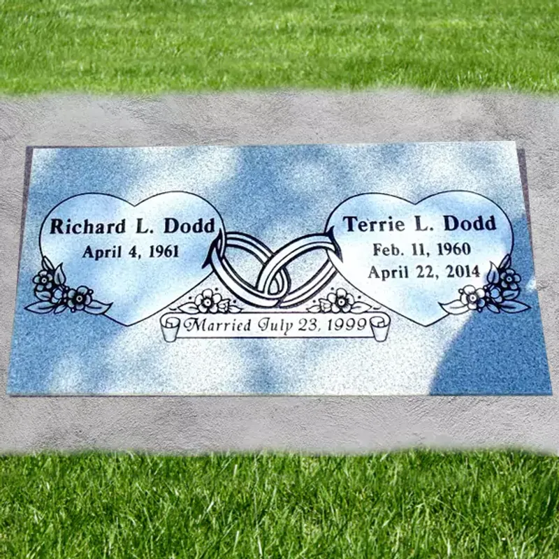 flat companion 8 by Utah Headstone Design