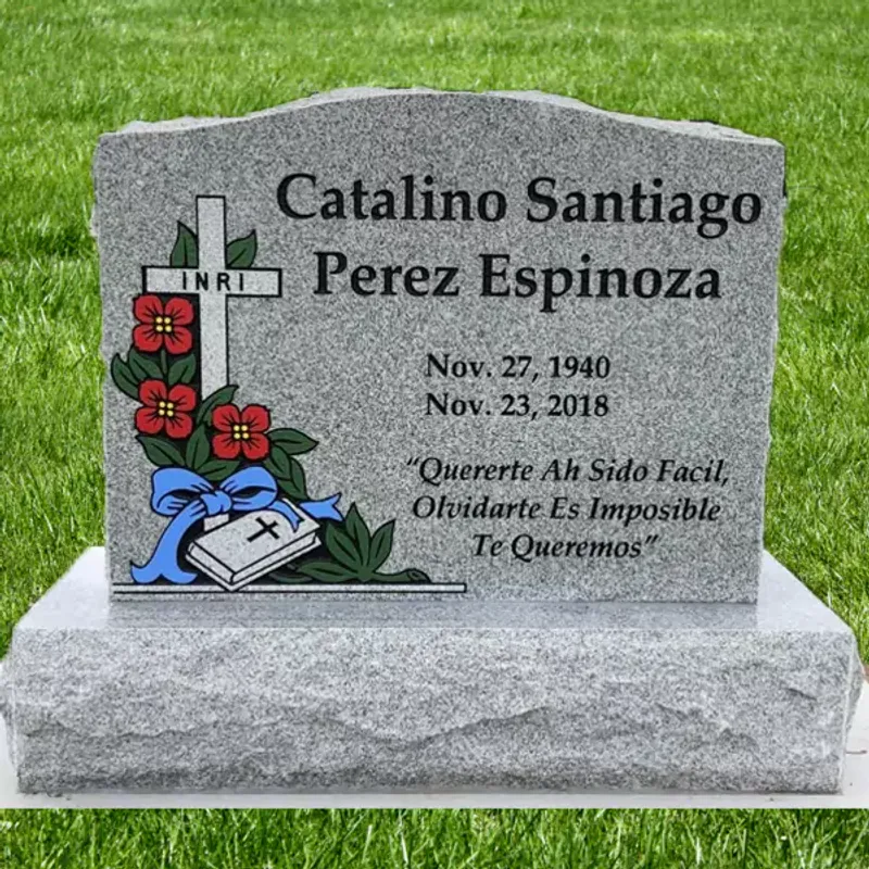 single monument 1 by Utah Headstone Design