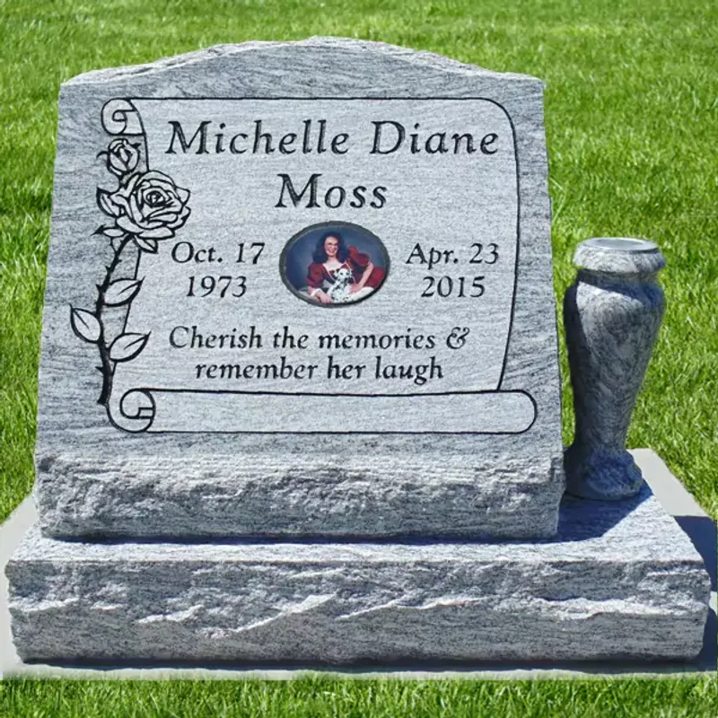 Individual Slants by Utah Headstone Design